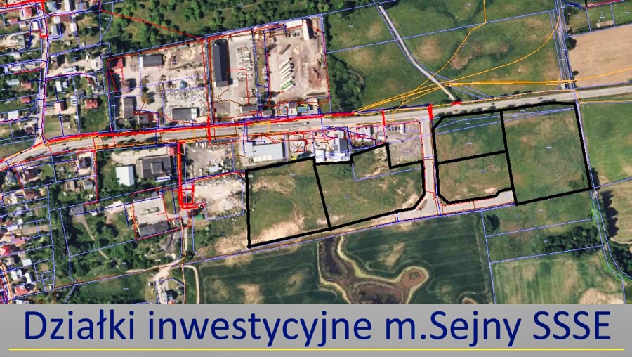 Działki inwestycyjne w Sejneńskiej Specjalnej Strefie Ekonomicznej