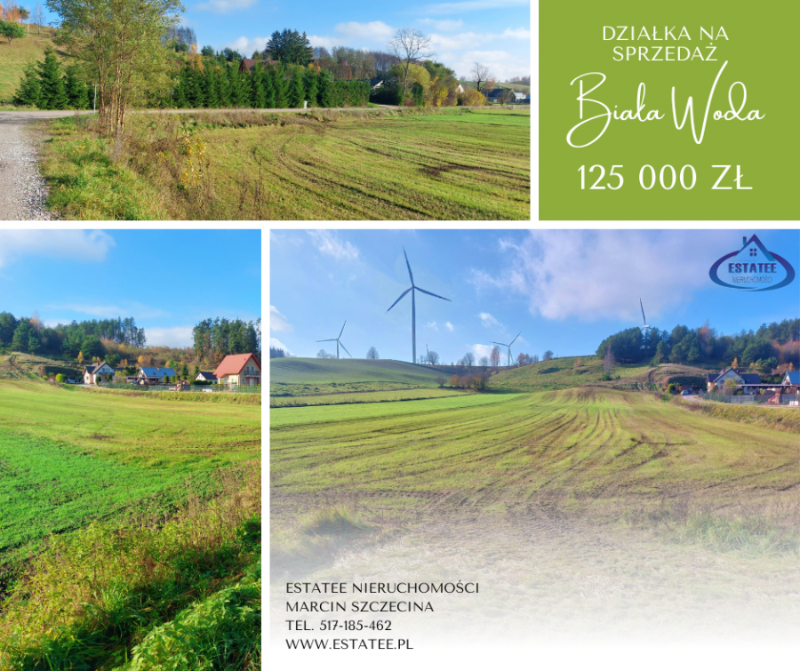 Działka na sprzedaż – Biała Woda, gm. Suwałki (0.3001 ha)