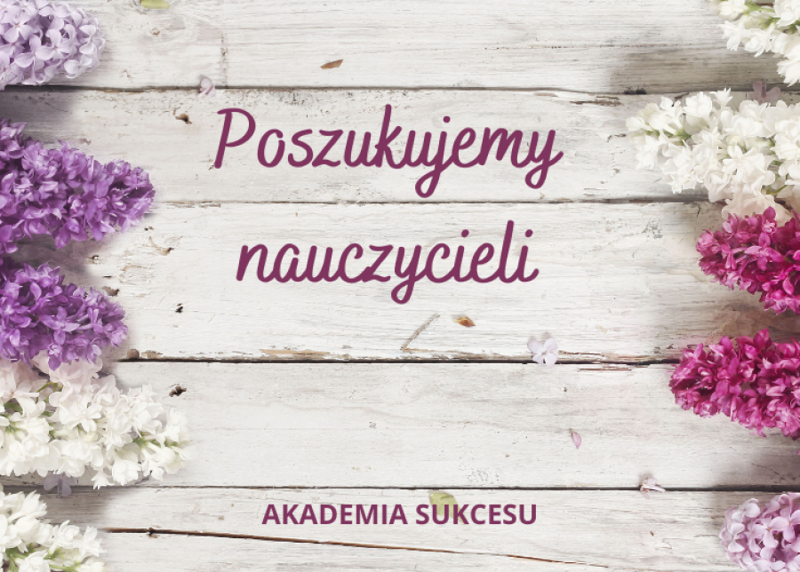 Zatrudnię nauczyciela (masażysta)