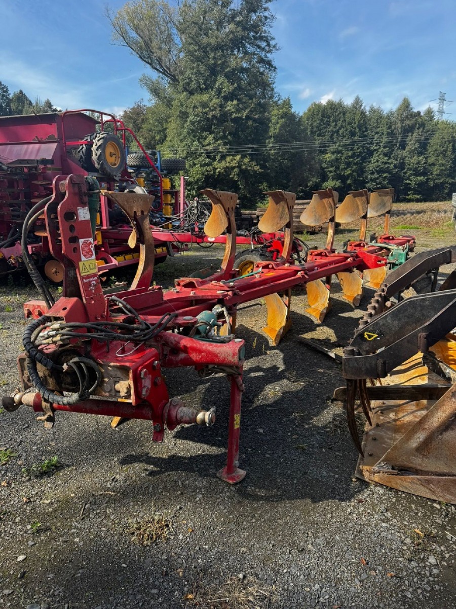 pług 6 kverneland vario 2014r i kosiarka motyl