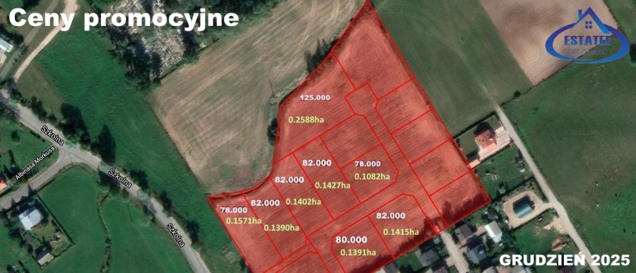 Działki budowlane na nowym osiedlu - Puńsk 