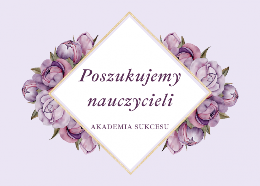 Poszukuję Florysty! 
