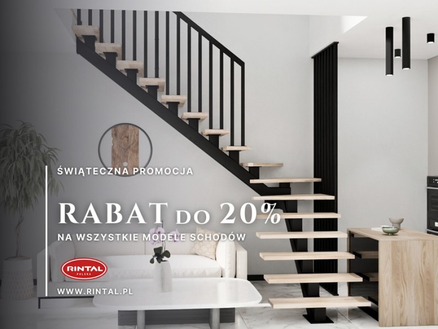 Święta z Rintal  podaruj sobie wyjątkowe schody w świątecznej cenie