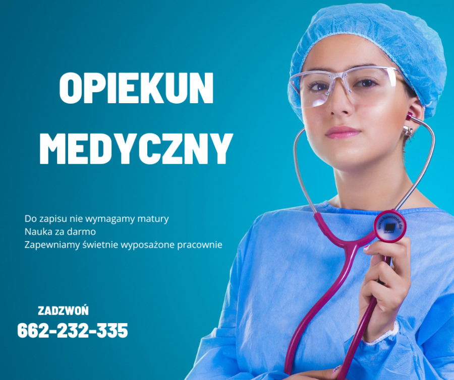 Opiekun Medyczny - ostatnie wolne miejsca! 