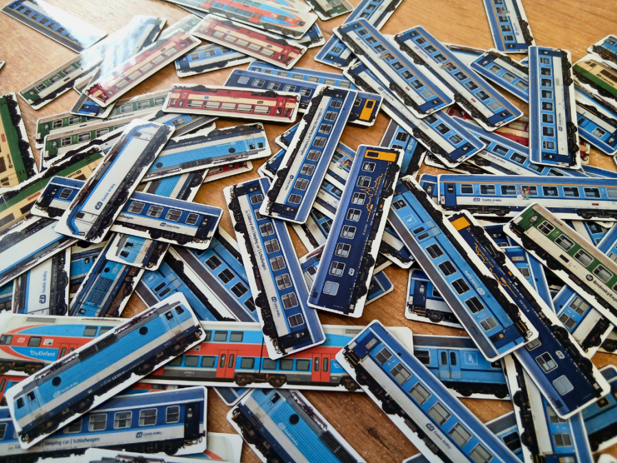 Magnesy zestaw “Ceskie drahy” na lodówkę 15 szt. - Magnesiki-Kolejowe.pl