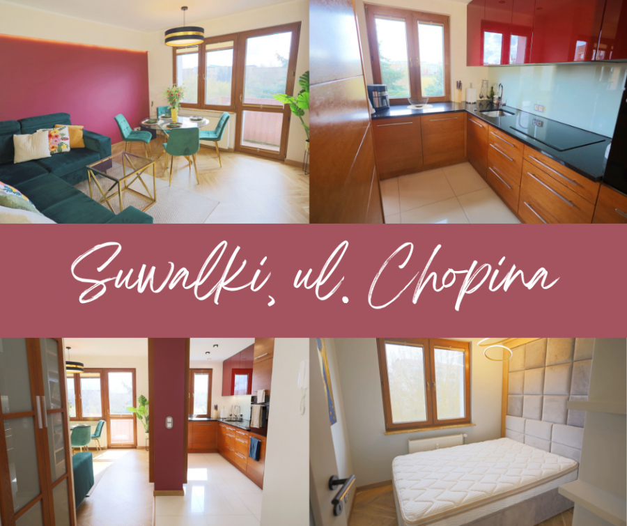 Komfortowe mieszkanie 48 m² w świetnej lokalizacji – Suwałki, ul. Chopina