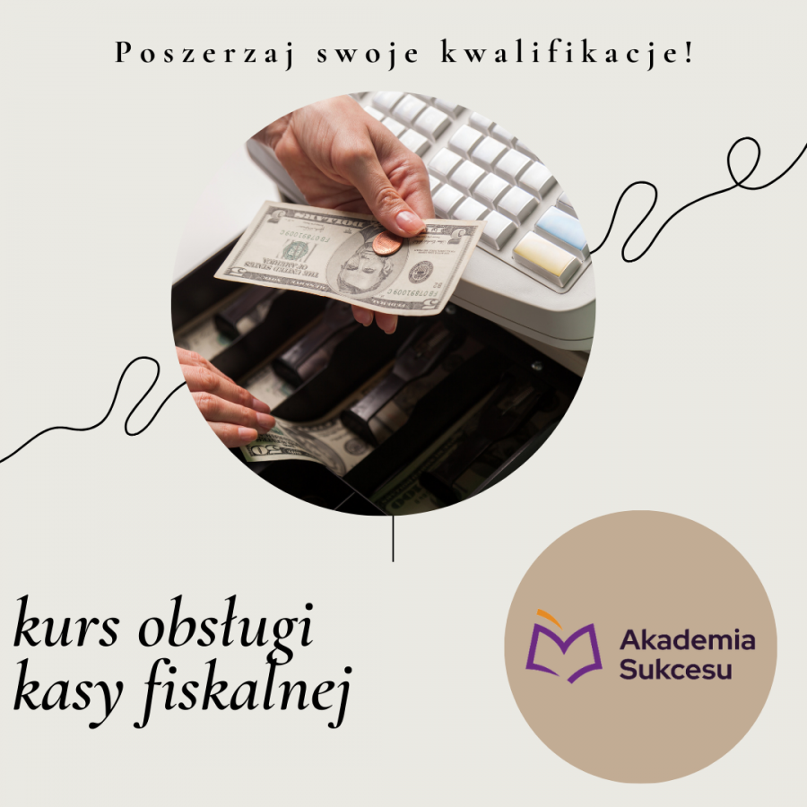 Obsługa Kasy Fiskalnej - kurs 13.06.2026!