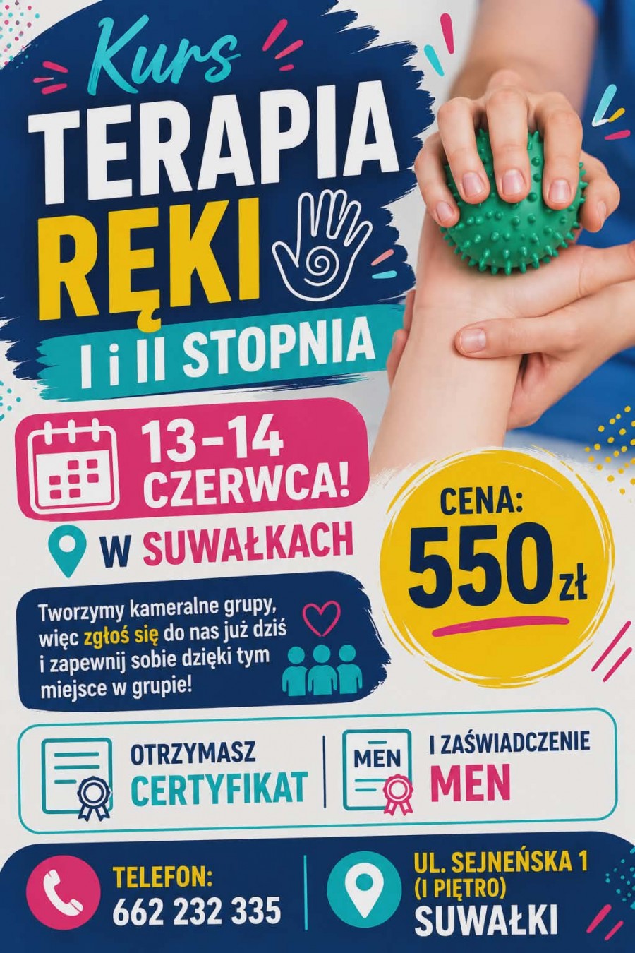 Kurs Terapia Ręki! 