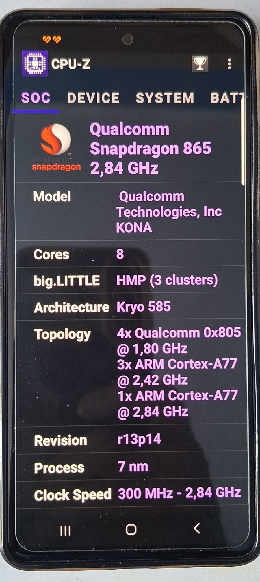 Samsung Galaxy S20FE Niebieski