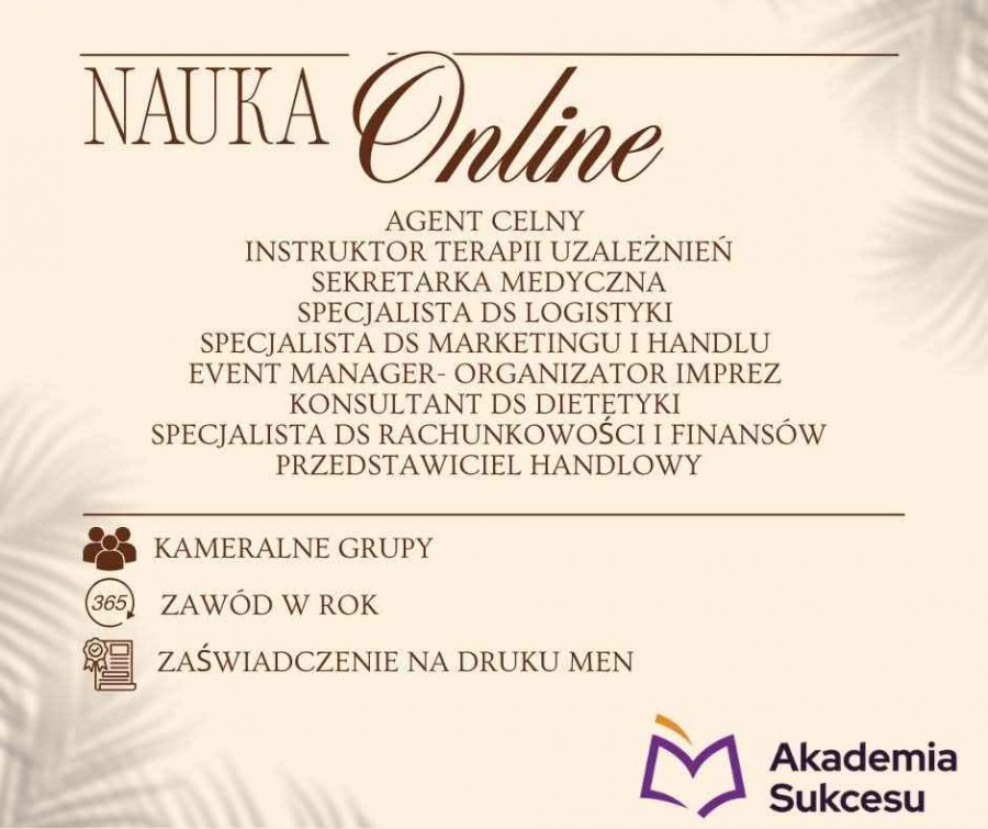 KURSY ONLINE - POZNAJ OFERTĘ