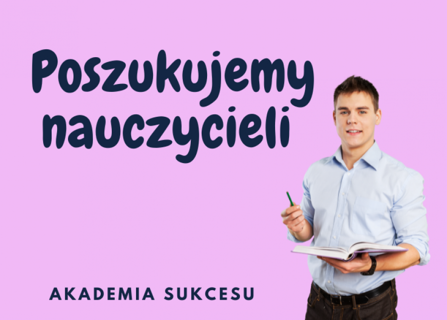 Zatrudnię nauczyciela - opiekun medyczny! 