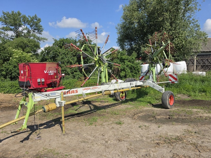 zgrabiarka claas liner 1250