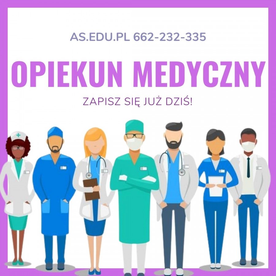 OPIEKUN MEDYCZNY- BEZPŁATNY KIERUNEK!