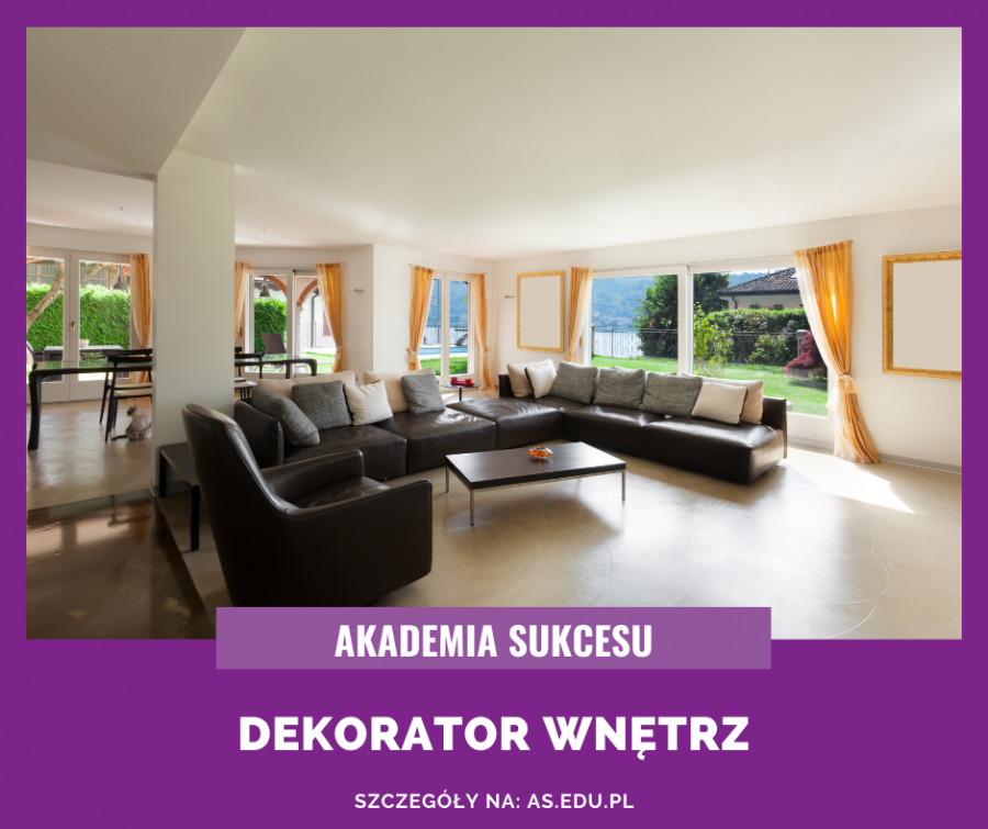 Dekorator Wnętrz - kurs roczny! 
