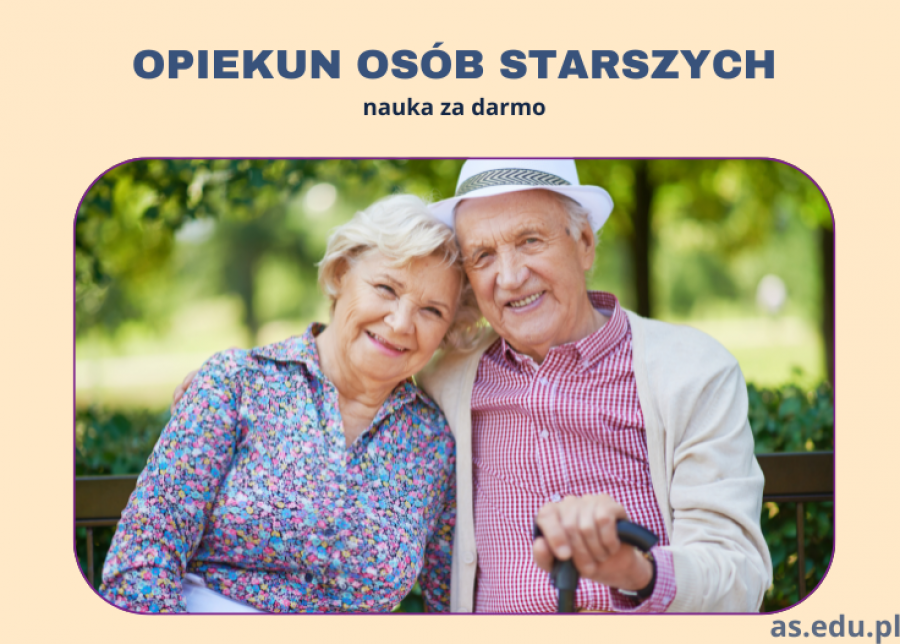 Opiekun osoby starszej i niepełnosprawnej - kurs! 
