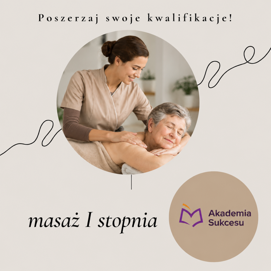 MASAŻ I STOPNIA - KURS!