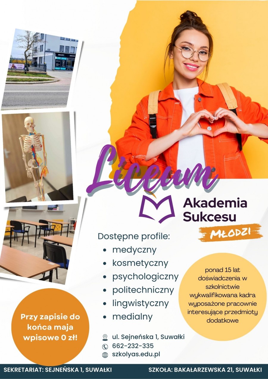Prywatne liceum dla młodzieży