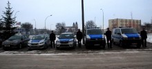 Cztery radiowozy dla policji w Suwałkach, jeden dla Sejn