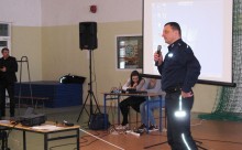 Gmina Filipów. Policjanci spotkali się z uczniami i rodzicami [zdjęcia]