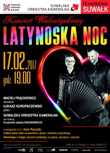 Latynoska noc. Koncert Walentynkowy