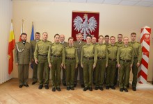 Nowi pogranicznicy. Przyrzeczenia złożyło 10 osób [zdjęcia]