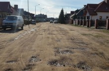 Koniec  z wybojami i kałużami na osiedlu Hańcza. Ostatnie żwirówki utwardzane z 3 mln zł [zdjęcia]