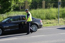 Junakiem z dwoma promilami, lexusem o 49 km/h za szybko