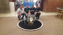 Pierwsze miejsce studentów Politechniki Białostockiej na zawodach Robolid 2017