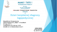 Dzień Bezpłatnej Diagnozy Logopedycznej