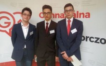Mateusz Bukowski i Hubert Ziajko z Gimnazjum Marii Konopnickiej laureatami Ogólnopolskiej Olimpiady 