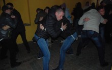 Walka w samoobronie w pubie Warka [zdjęcia]