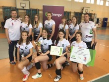 Siatkarki SAS Sejny trzecie w Gdańsku
