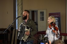 Witek Muzyk Ulicy na rzecz najstarszych organów w Suwałkach [zdjęcia]