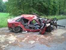 Olecko: Dwa zdarzenia drogowe, trzy osoby ranne. Policjanci apelują o ostrożność! 