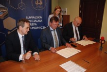 Porozumienie o współpracy stref ekonomicznych z Suwałk i Grodna 