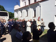 Poseł Mieczysław Baszko pomógł w odbudowie klasztoru na Białorusi [zdjecia]