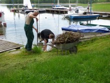 Gmina Suwałki. Osadzeni w Areszcie Śledczym pracowali w Starym Folwarku