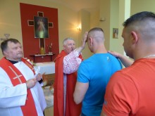 Bierzmowanie w suwalskim Areszcie Śledczym