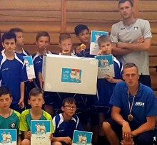 SUKSS Suwałki mistrzem województwa w mini siatkówce „trójek”