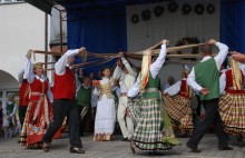 Burbiszki. Zlot litewskich zespołów ludowych