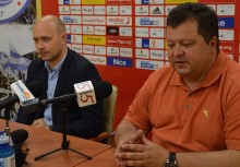 Wigry Suwałki. Trener Artur Skowronek głodny pracy i sukcesu [wideo]