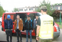 Sejny. Zatrzymano czterech obywateli Wietnamu [wideo]