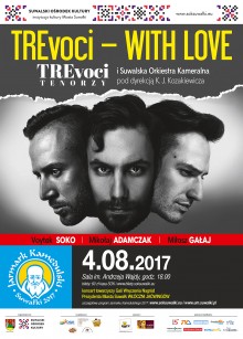 „TREvoci – With love”. Koncert trzech tenorów. Są jeszcze bilety