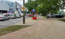 Naprzeciwko Plazy. Wygodniej dla pieszych i rowerzystów [zdjęcia]   