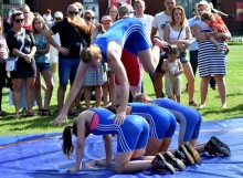 Fantastyczna niedziela nad zalewem Arkadia. Freestyle, fitness, siłowanie na rękę kobiet