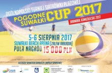 Siatkówka plażowa.15.000 zł do podziału w Pogodne Suwałki Cup 2017