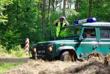 Zabłądziła podczas grzybobrania, odnaleźli ją funkcjonariusze Straży Granicznej