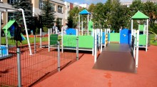Nowoczesne i bezpieczne place zabaw w suwalskich przedszkolach [zdjęcia]