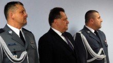 Adam Miezianko nowym Komendantem Miejskim Policji w Suwałkach [zdjęcia]