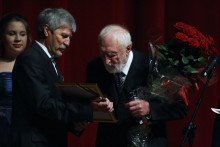 Nie jestem ani Kopernikiem, ani Skłodowską. Bardzo dziękuję. Benefis prof. A. Strumiłły [zdjęcia]